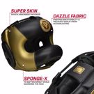  RDX L2 MARK PRO HEAD GUARD WITH NOSE PROTECTION BAR black/gold